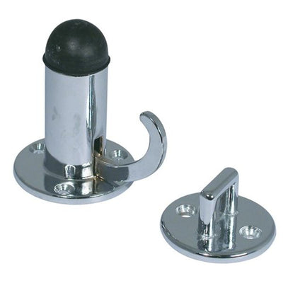 AG Large Door Holder Manual Chrome Plated