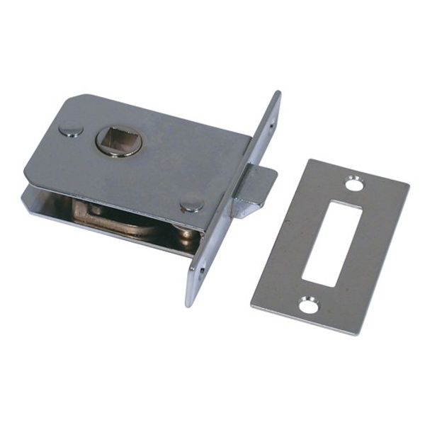 AG Internal Door Mortise Door Latch Chrome - ChasNewensMarine