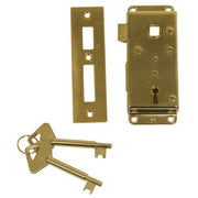 AG Rim Lock with Striker Brass (Right Inside)