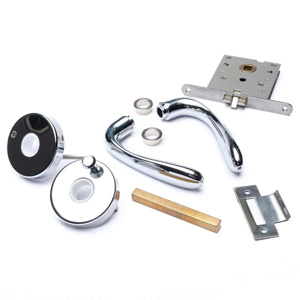 AG Privacy Lock Set (15/17) Chrome - ChasNewensMarine