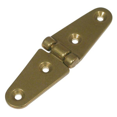 AG Hinge Double Tail Brass 100mm Long x 25mm Wide