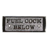 AG Fuel Cock Below Name Plate Chrome - ChasNewensMarine