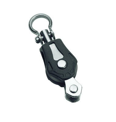 Plain Sheave Single- swivel + becket - ChasNewensMarine