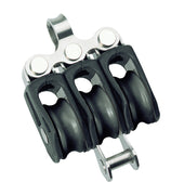 Plain Sheave Triple- fixed eye + becket - ChasNewensMarine