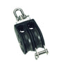 Plain Sheave Double- swivel + becket - ChasNewensMarine