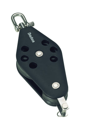 Plain Sheave Fiddle- swivel + becket - ChasNewensMarine