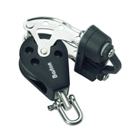Plain Sheave Single- swivel + becket + cam - ChasNewensMarine