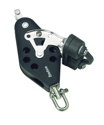 Plain Sheave Fiddle- swivel + becket + cam - ChasNewensMarine
