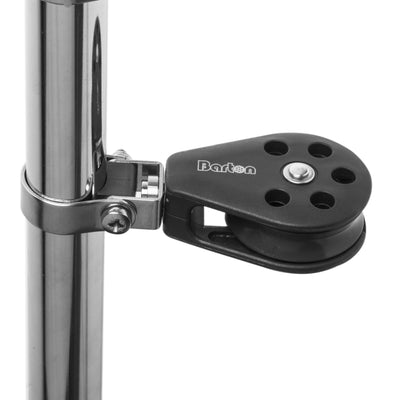 Plain Sheave Single- stanchion lead - ChasNewensMarine