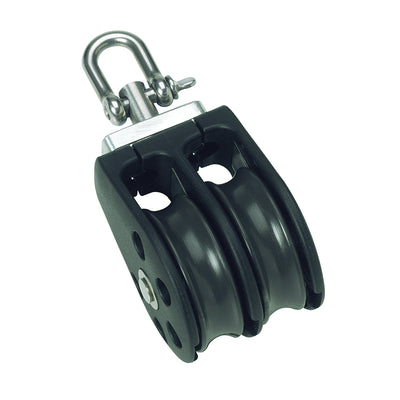 Plain Sheave Double- swivel - ChasNewensMarine