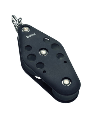 Plain Sheave Fiddle- reverse shackle - ChasNewensMarine
