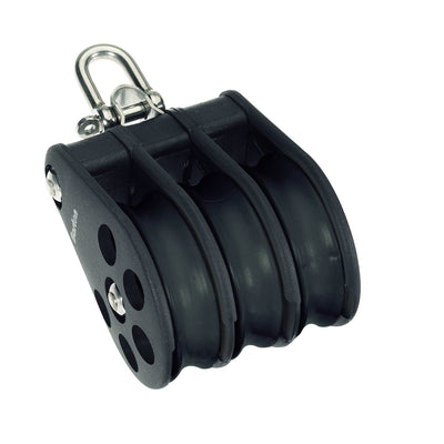 Plain Sheave Triple- reverse shackle - ChasNewensMarine