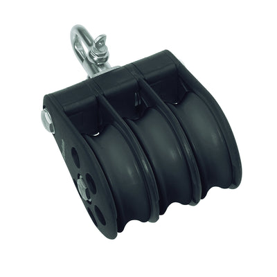 Plain Sheave Triple- swivel - ChasNewensMarine