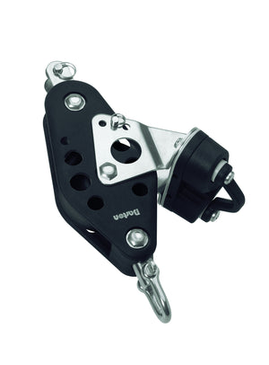 Plain Sheave Fiddle- swivel + becket + cam - ChasNewensMarine