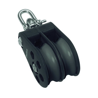 Plain Sheave Double- reverse shackle - ChasNewensMarine