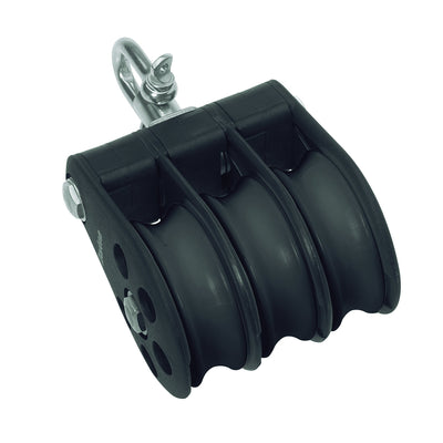 Plain Sheave Triple- swivel - ChasNewensMarine