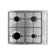 Gas Hob in Stainless Steel with Enamel Grate 58 x 50cm