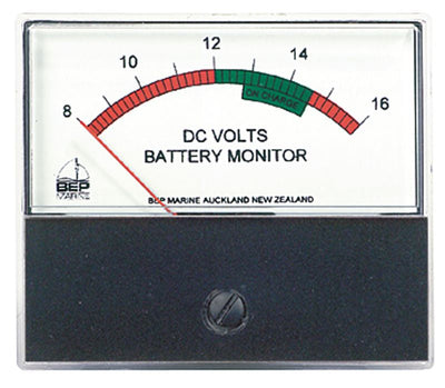 BEP N816DCV DC Analog Voltmeter with a 8-16V Range