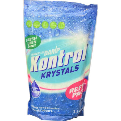 Kontrol Krystals 2.5kg Linen Scent (5 Litre Capacity)