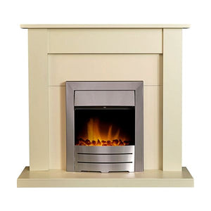 Sutton Fireplace with 1-2 kW Electric Fire (Reversible Back Panel)