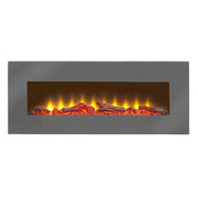 Sureflame WM-9505 Electric Wall Fire with Remote in Grey (42")