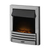 Adam Eclipse Electric Fire in Chrome with Remote Control (1kW / 2kW)