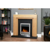 Adam Eclipse Electric Fire in Chrome with Remote Control (1kW / 2kW)