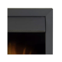 Adam Eclipse Electric Fire in Black with Remote Control (1kW / 2kW)