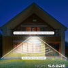 Night Sabre Slimline LED Motion Sensor Security Light IP65 12V White
