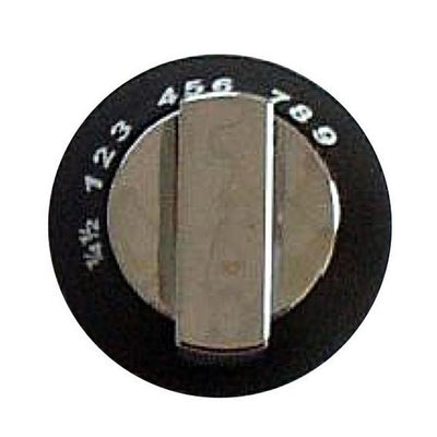Oven Knob Black Chrome SPCC0595.CR - SPCC0595.CR