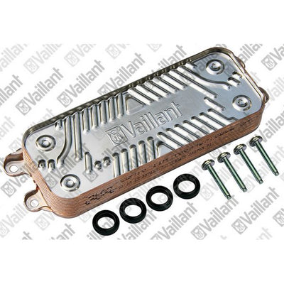Vaillant Heat Exchanger DHW,11 (13) Plate for Boiler