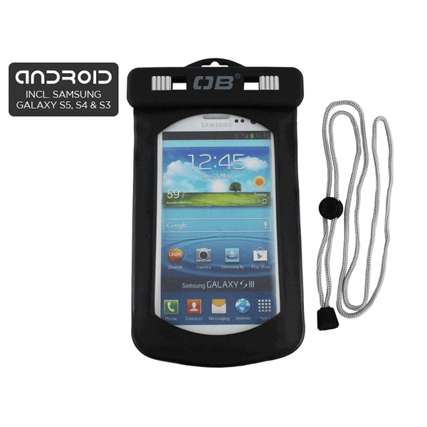 Waterproof Small Phone Case Black
