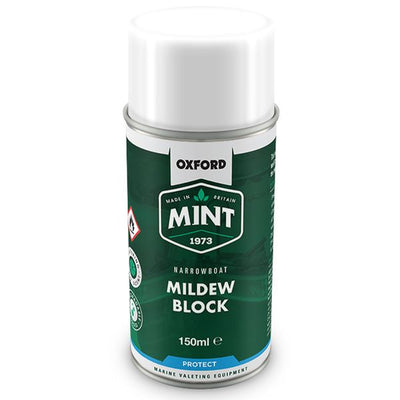 Oxford Mint Narrowboat Mildew Block 150ml - OC151NB