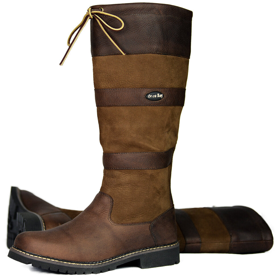 Slim fit country boots on sale