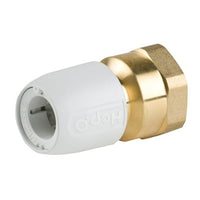 Hep2O HX24 15mm x 3/4" BSP Female Adaptor White Packaged