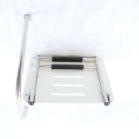Swim Platform with Telescopic Boarding Ladder, 316 Stainless Steel, 2 Steps