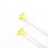 Pair of Yellow Detachable Boat Oars, 1.31m Length