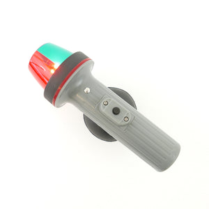 Portable LED Bow (Red/Green) Navigation Light with Suction Cup
