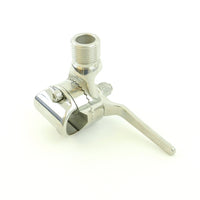 Adjustable Stainless Steel VHF Antenna Base ? Rail Mount 2 Way Swivel