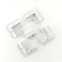 Solar Panel Corner Brackets, Set of 4, with Cable Gland