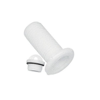 Plastimo Round Drain Socket White Plastic (Pk.10) P16690 16690