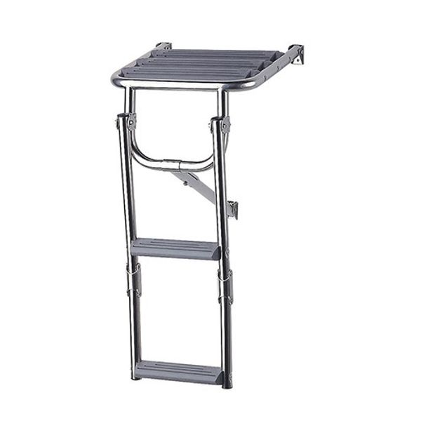 Plastimo Platform Ladder Stainless Steel 2 Step Narrow P29390 29390