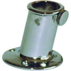 Plastimo Flag Pole Socket in Chromed Brass 25mm Inclined P417601 417601