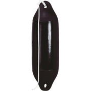 Plastimo Performance Fender 21cm x 62cm Black Inflated + Rope P47864 47864