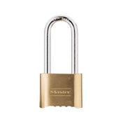 Plastimo Padlock Brass Code 51mm Long Shackle P63615 63615 - ChasNewensMarine