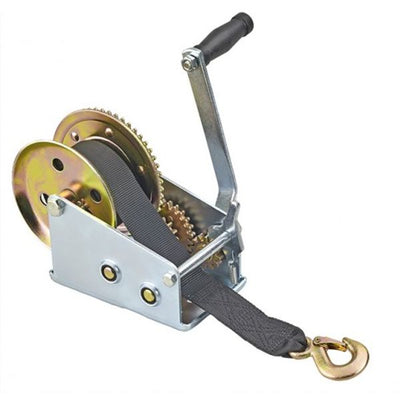 Plastimo Manual Trailer Winch 2500 Lbs Textile Strap P65550 65550 - ChasNewensMarine