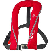 Plastimo Lifejacket Inflatable Pilot 165 Auto + Harness Red P66801 66801 - ChasNewensMarine