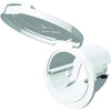 Plastimo EZ Water Housing Only for Showerhead Round White P67312 67312