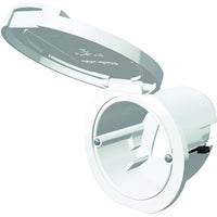 Plastimo EZ Water Housing Only for Showerhead Round White P67312 67312