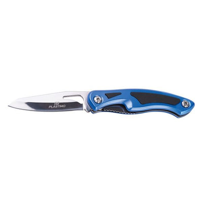 Plastimo Folding Knife Safe Blue P67427 67427 - ChasNewensMarine